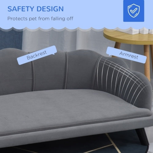 Grey Sofa Bed with Cushion