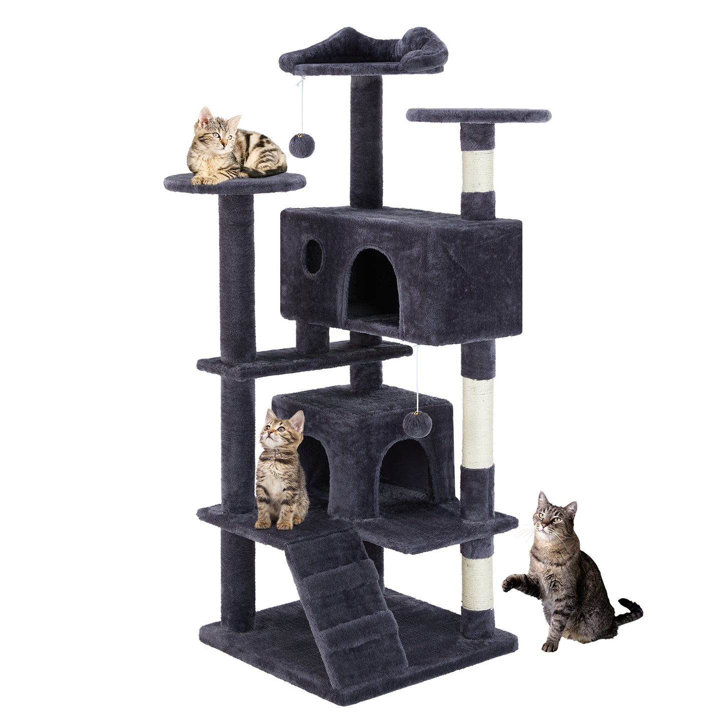 Multi Functional Cat Treehouse Cat Climbing Frame