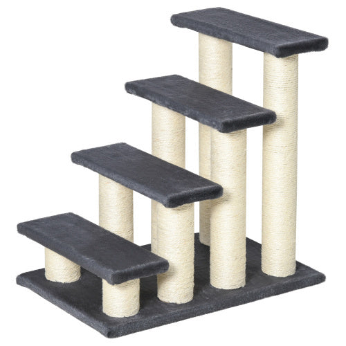 Cat Tree with 4 Steps & Sisal Posts
