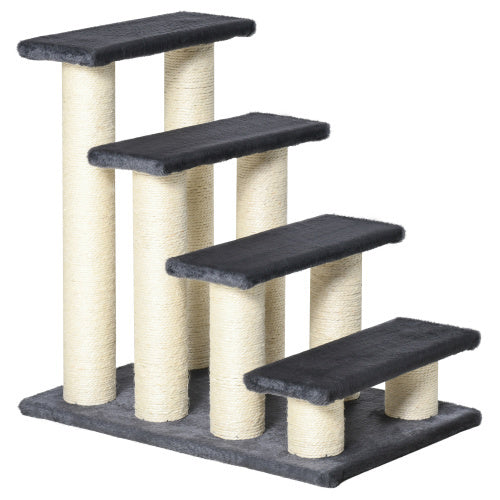 Cat Tree with 4 Steps & Sisal Posts