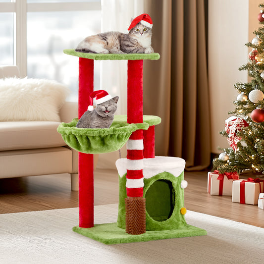 32" Christmas Season Cat Tree