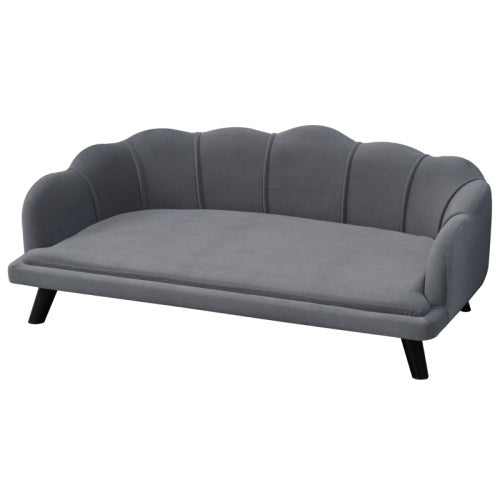 Grey Sofa Bed with Cushion