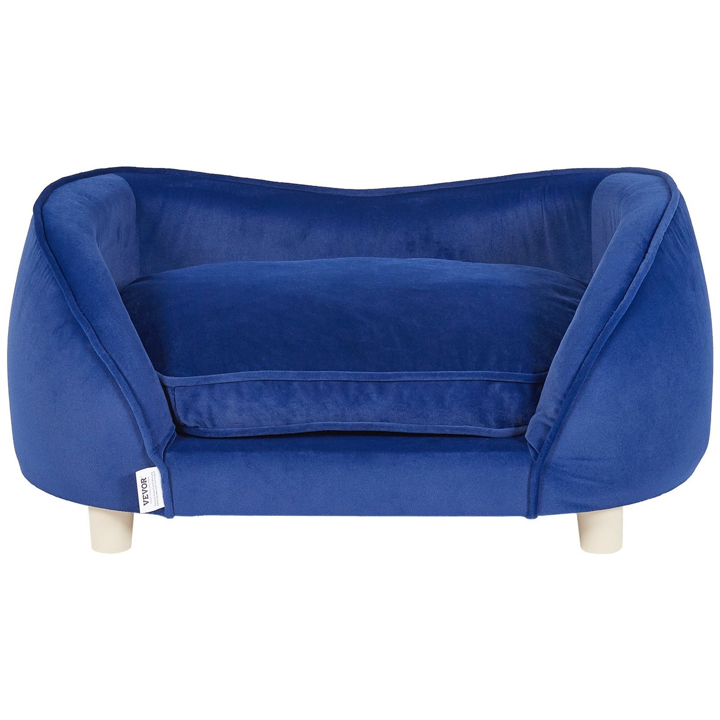 Blue Velvet Pet Sofa Bed