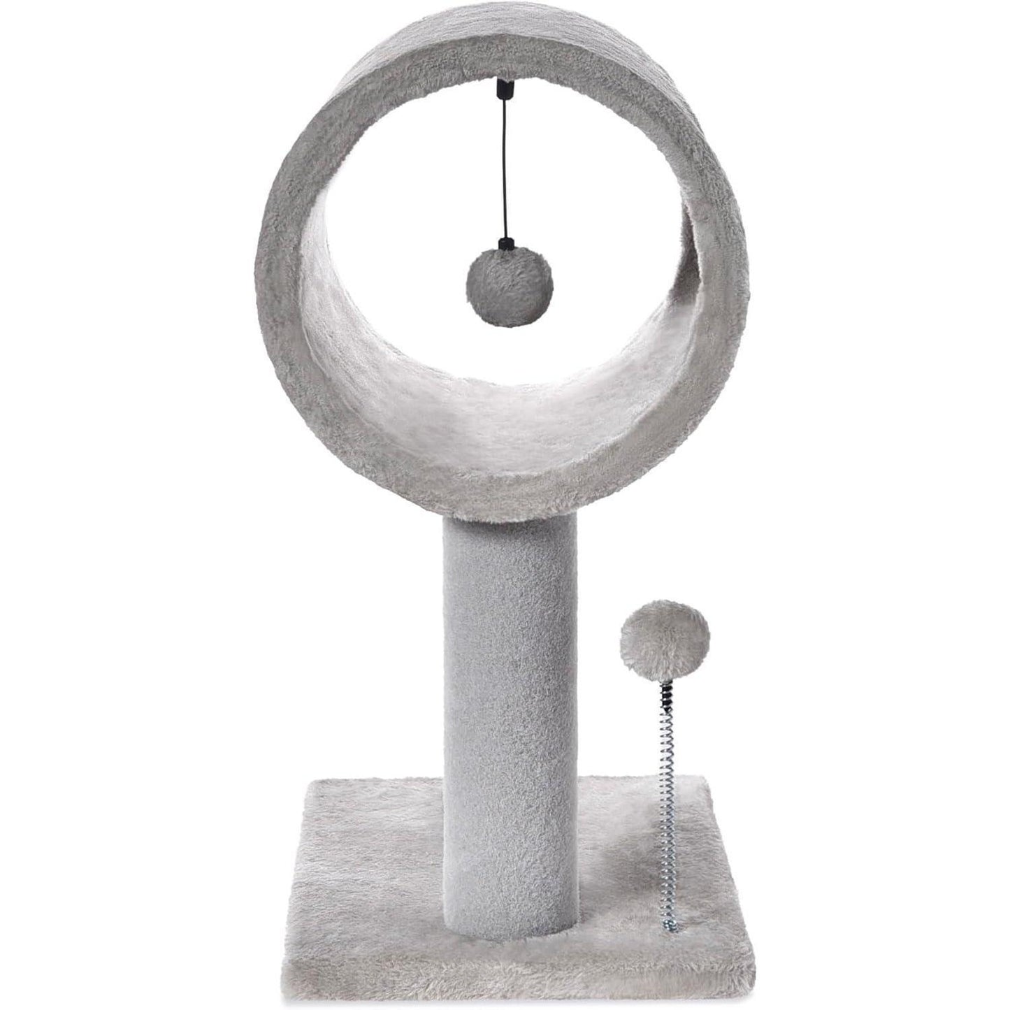 Cat Scratching Post with Tunnel & Toys