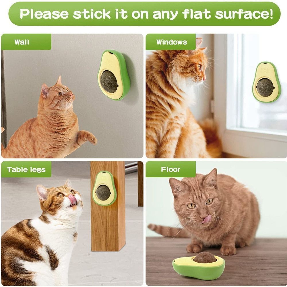 Avocado Catnip Wall Toy