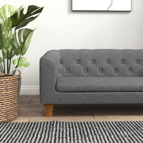 Grey Wooden Pet Couch