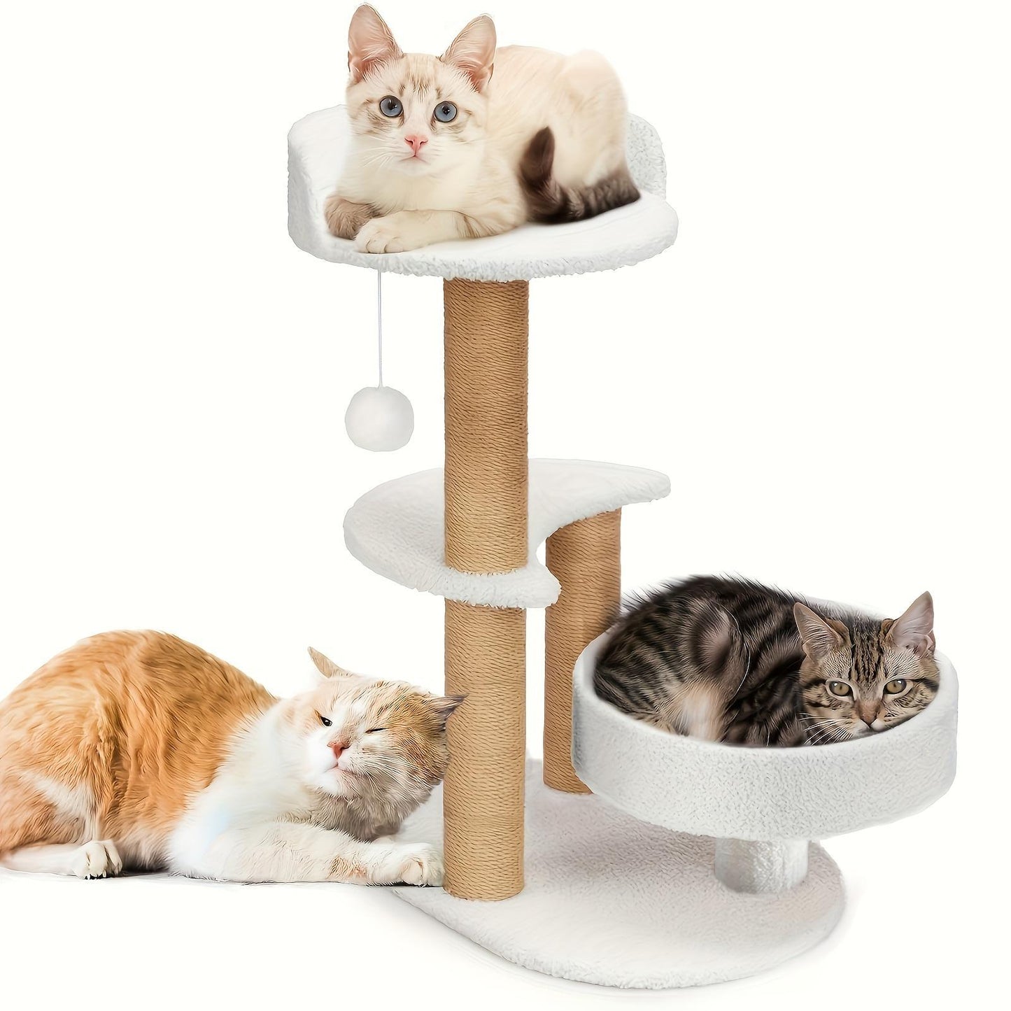 Cat Climbing Frame with Platforms & Tunnels